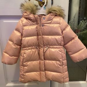 Gap size 2 Pink down puffer